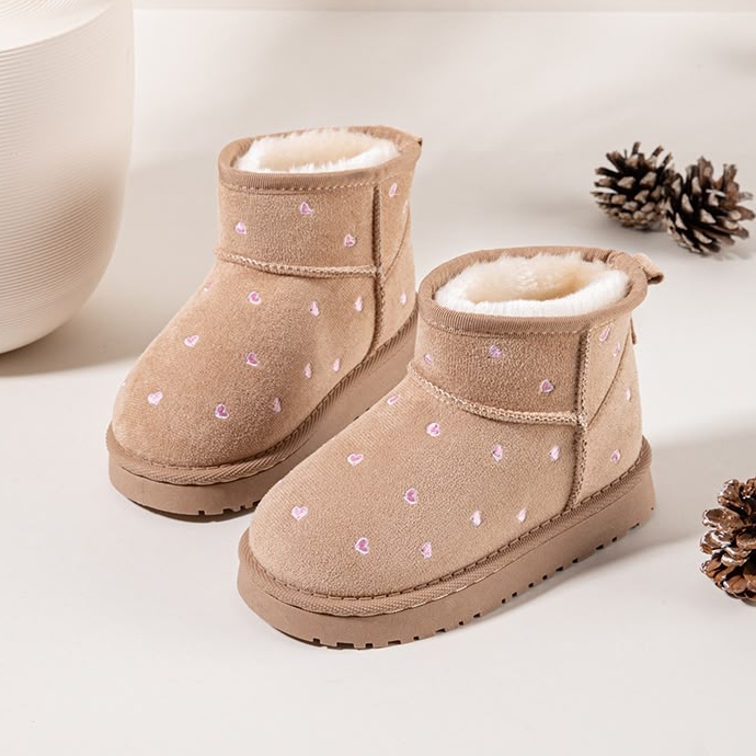 laarsjes beige hartjes laarsjes beige hartjes