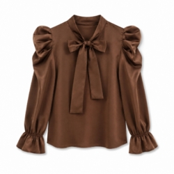 meisjes blouse bruin meisjes blouse bruin