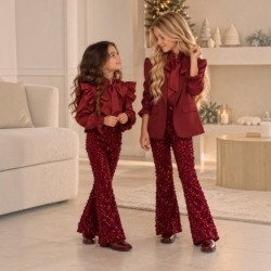 meisjes feestkleding glitter rood meisjes feestkleding glitter rood