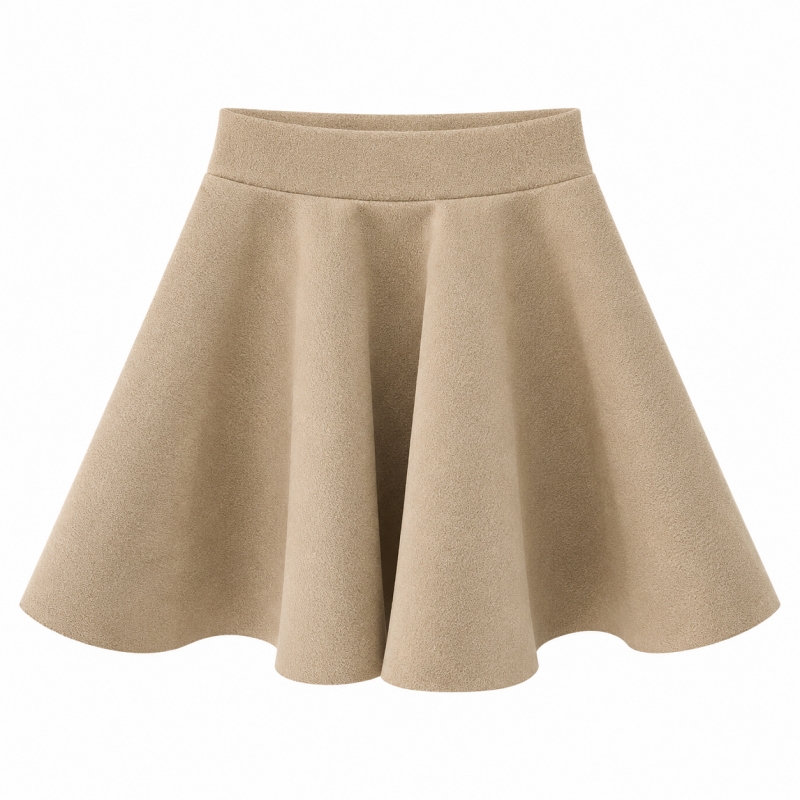 rokje suede meisjes beige rokje suede meisjes beige