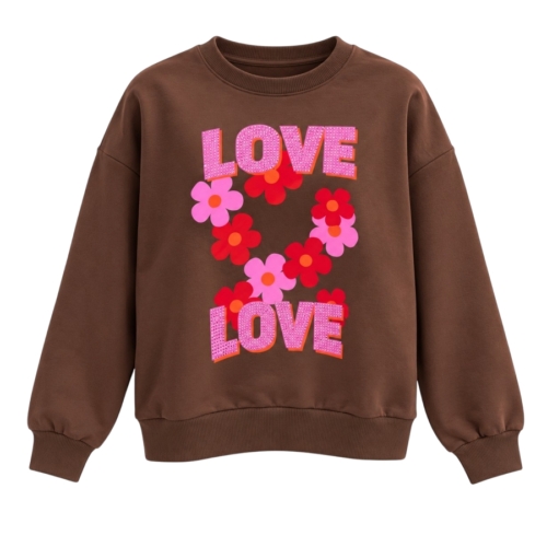 bruine meisjes sweater bruine meisjes sweater