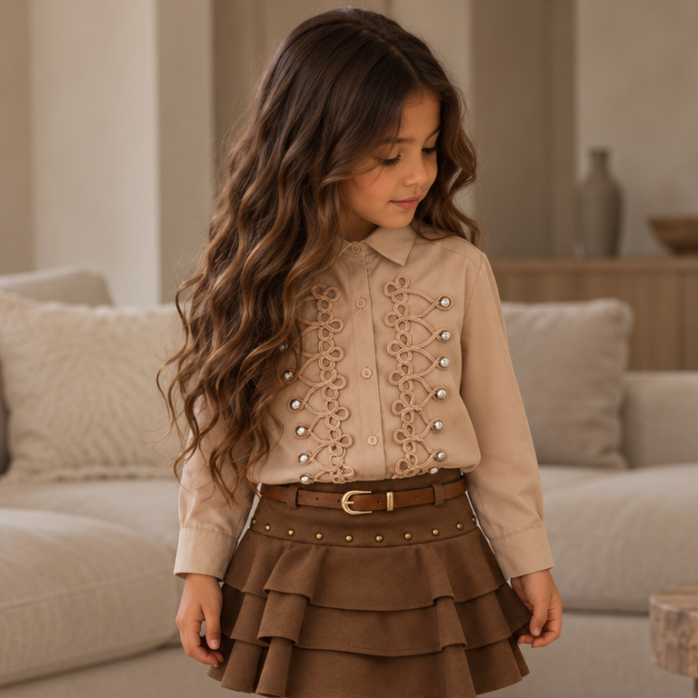 camel meisjesblouse camel meisjesblouse