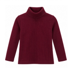 meisjes rib coltrui bordeaux meisjes rib coltrui bordeaux