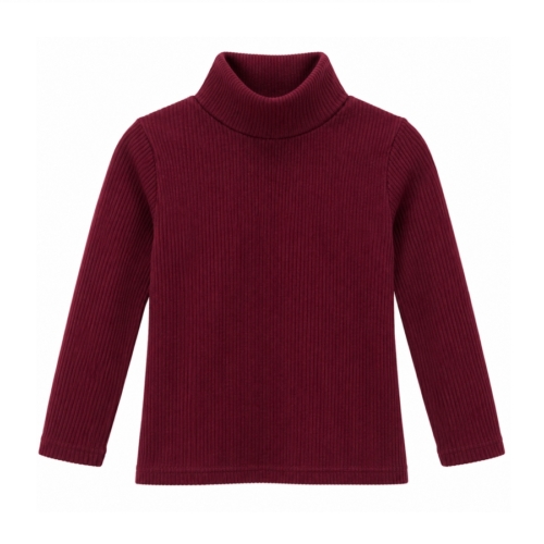 meisjes rib coltrui bordeaux