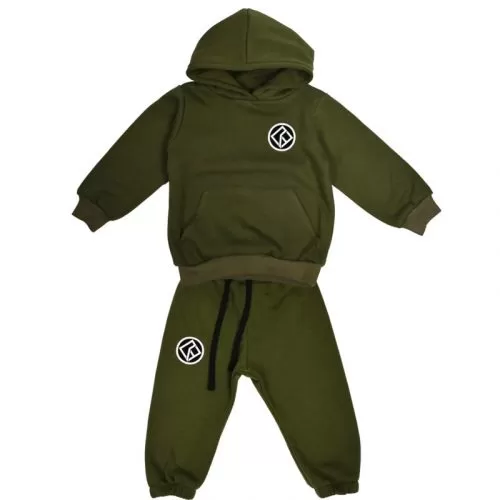 hoodie set army green