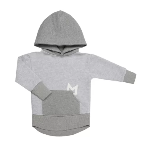 minikid grey m hoodie paradise