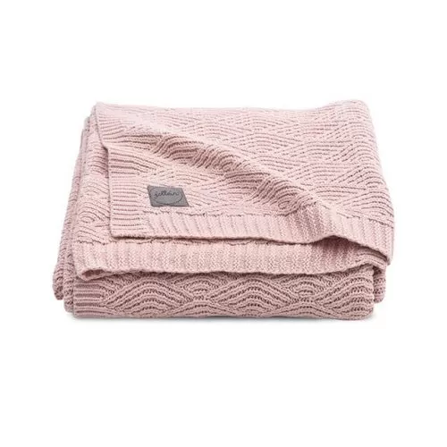 river knit deken pale pink