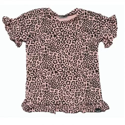 roes top panter roze